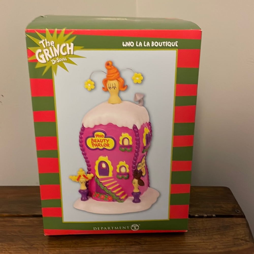 Grinch Dept.56 Grinch Who LaLa Boutique